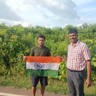 Har Ghar Tiranga Campaign organised by Tripura University in the adopted villages